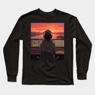 Lofi Girl DJ Long Sleeve T-Shirt